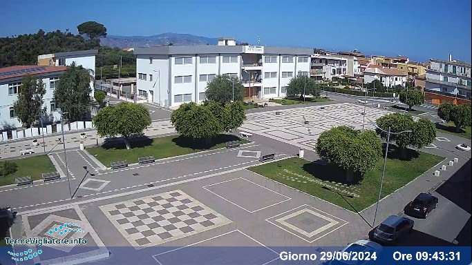immagine della webcam nei dintorni di Messina: webcam Terme Vigliatore